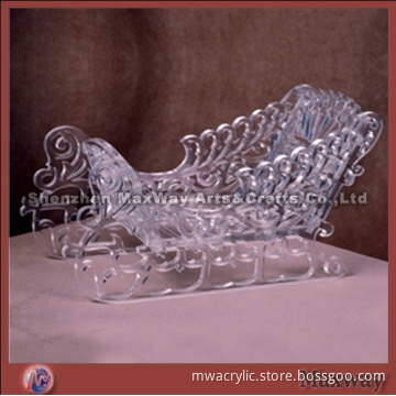 Pure Clear Square High Grade Carven Acrylic Tray